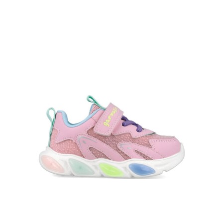 GARVALIN ΠΑΙΔΙΚΑ SNEAKERS ΜΕ ΦΩΤΑΚΙΑ ΡΟΖ 251808-D032  